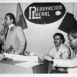 Alberto Santofimio y Pablo Escobar