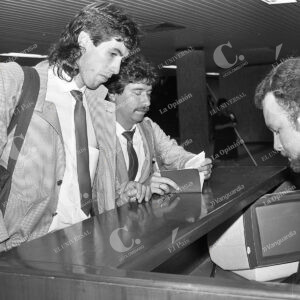 Andrés Escobar y Hernán El Bolillo Gómez