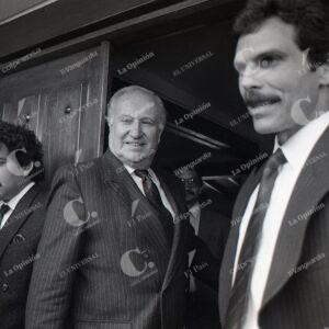 Misael Pastrana y Carlos Pizarro