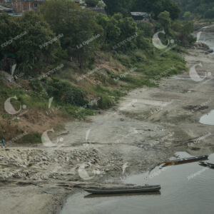 Sequía en el río Magdalena