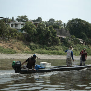 Sequía en el río Magdalena