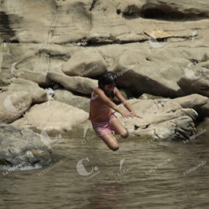 Sequía en el río Magdalena