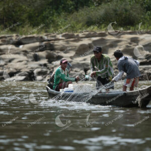 Sequía en el río Magdalena