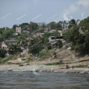 Sequía en el río Magdalena