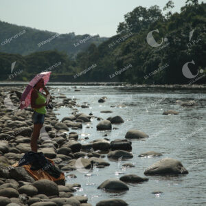 Sequía en el río Magdalena