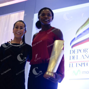 Mariana Pajón y Caterine Ibargüen