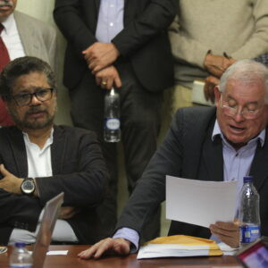 Iván Márquez y Pablo Cruz