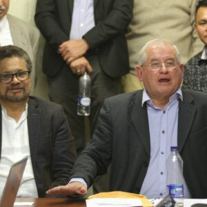 Iván Márquez y Pablo Cruz