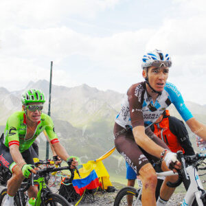 Rigoberto Urán y Romain Bardet
