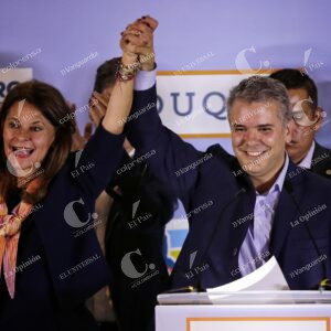 Iván Duque y Marta Lucía Ramírez