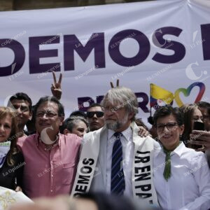 Claudia López y Antanas Mockus adhieren a la campaña de Gustavo Petro