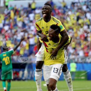 Davinson Sánchez y Yerry Mina