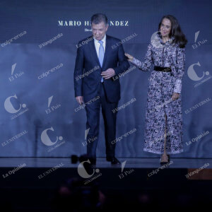 Juan Manuel Santos y Pilar Castaño