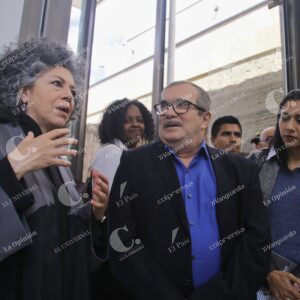 Doris Salcedo y Rodrigo Londoño