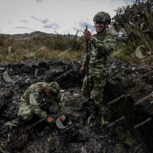 Soldados del páramo de Chingaza