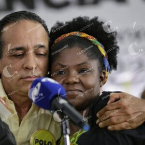 Alexánder López y Francia Márquez