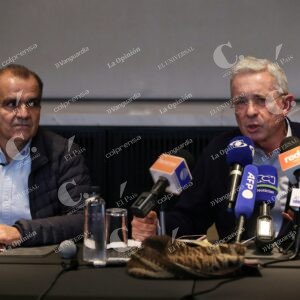 Óscar Iván Zuluaga y Álvaro Uribe Vélez