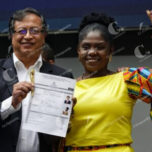 Gustavo Petro y Francia Márquez