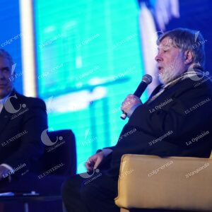 Ivan Duque y Steve Wozniak