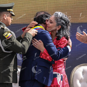 Gustavo Petro y María José Pizarro