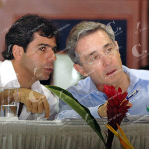 Alejandro Char y Álvaro Uribe Vélez