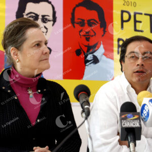 Gustavo Petro y Clara López