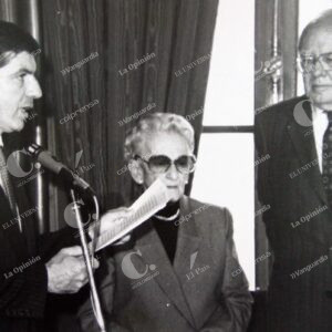 César Gaviria, Bertha Puga de Lleras y Alfonso López Michelsen
