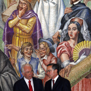 Álvaro Uribe Vélez y Belisario Betancur