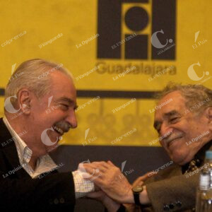 Gabriel García Márquez y Álvaro Mutis