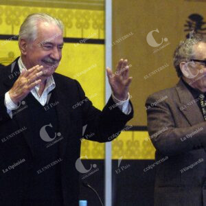 Gabriel García Márquez y Álvaro Mutis