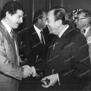 Luis Carlos Galán y Álvaro Gómez