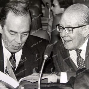 Álvaro Gómez Hurtado y Alfonso López Michelsen