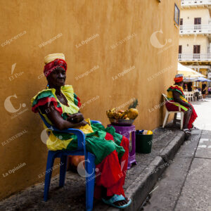 Palanquera en Cartagena