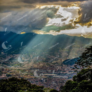 Atardeceres en Medellín