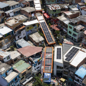 Escaleras Eléctricas de la Comuna 13 Paneles Solares