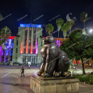 Centro de Medellín Nocturno
