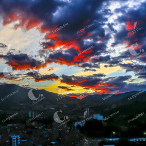 Atardeceres en Medellín