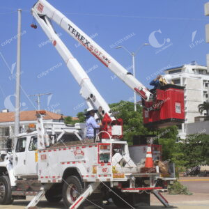 Iluminación navideña en Cartagena