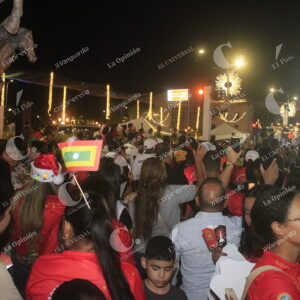 Encendido de luces del pesebre