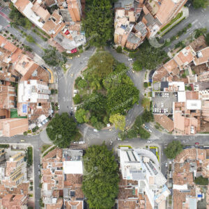 Panorámica del barrio Laureles, Medellín