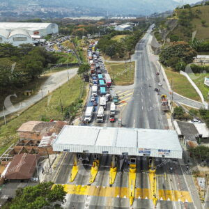 Bloqueo de peaje el Trapiche