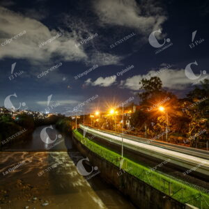 Luminarias Dañadas estación del metro