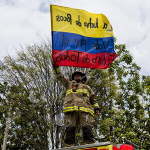 PROTESTA DE BOMBEROS