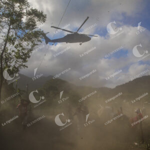 Helicoptero en Capurganá