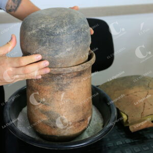 Macetas en barro
