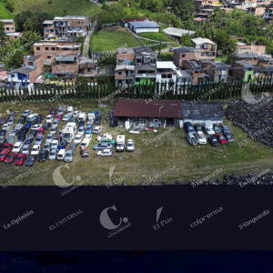 Patio del transito de Itaguí