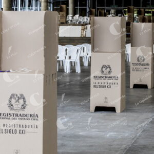Mesas de votación