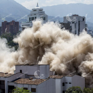 Implosion edificio